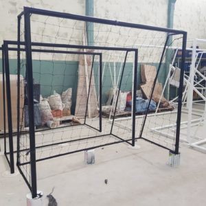 2 X ARCOS 2,20 X 1,80 CAÑO 2 PULAGAS + REDES.